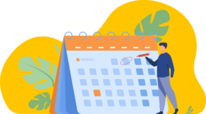 Illustration d'un planning